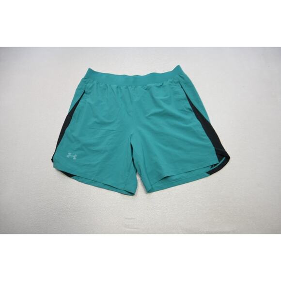 Under Armour Run Gym Shorts HeatGear Loose Performance W/Pockets 8" INS Mens XL - Picture 1 of 6
